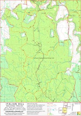 Italian Hill Walking Tracks